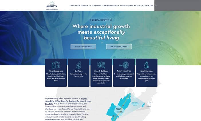 Augusta County Economic Development economic development website
